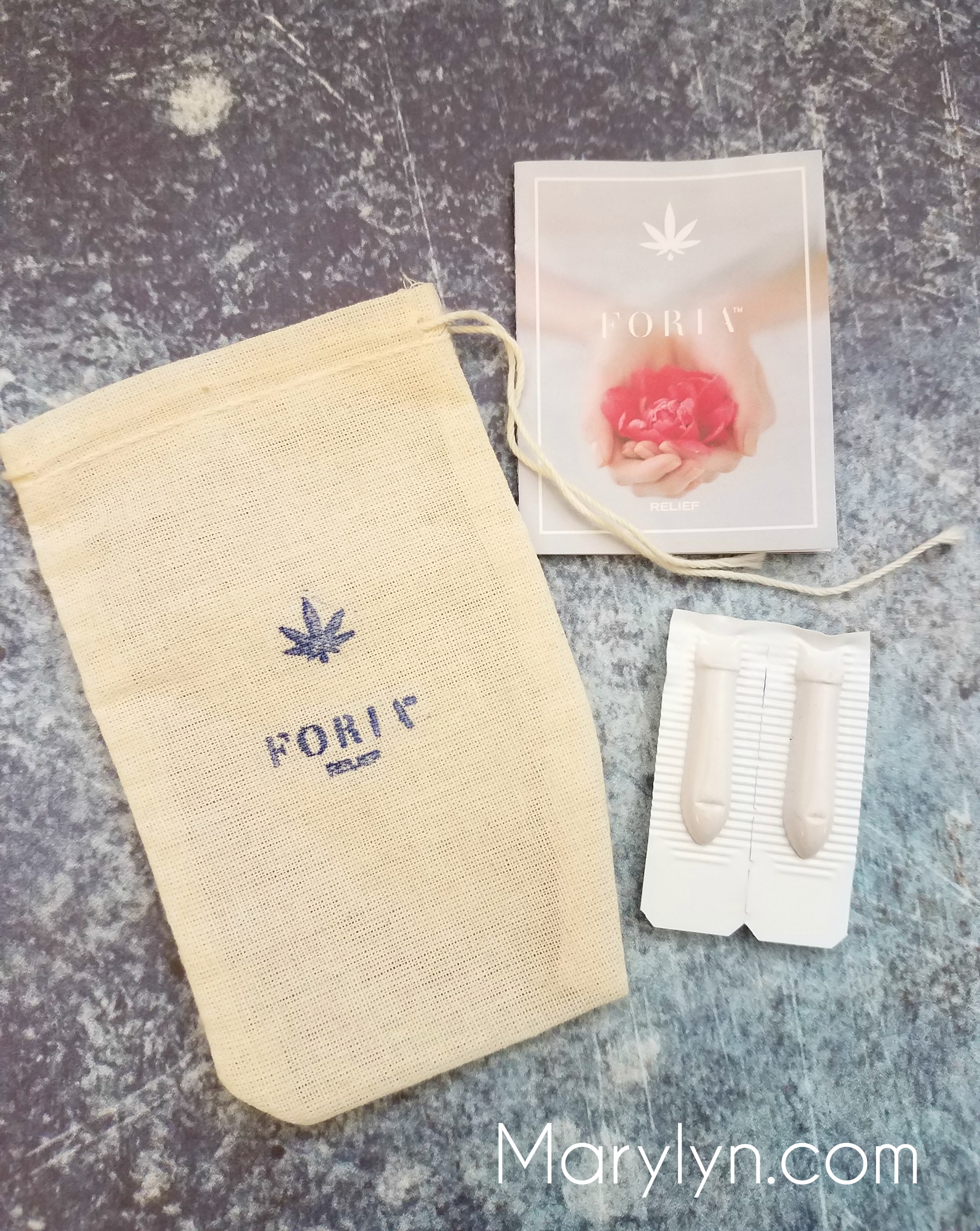 Foria Wellness cannabis suppository medibox unboxing